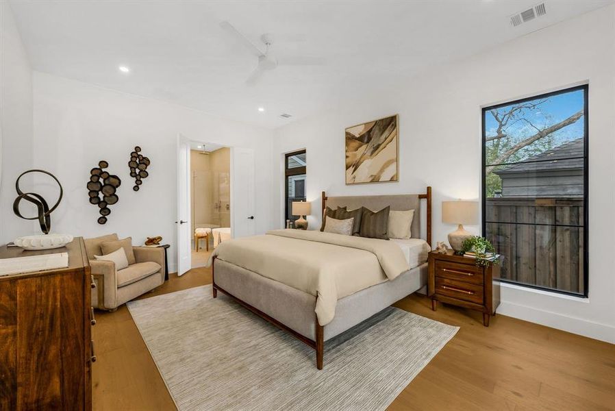 Furnished interior view inside a new home in , Dallas (Image 15).