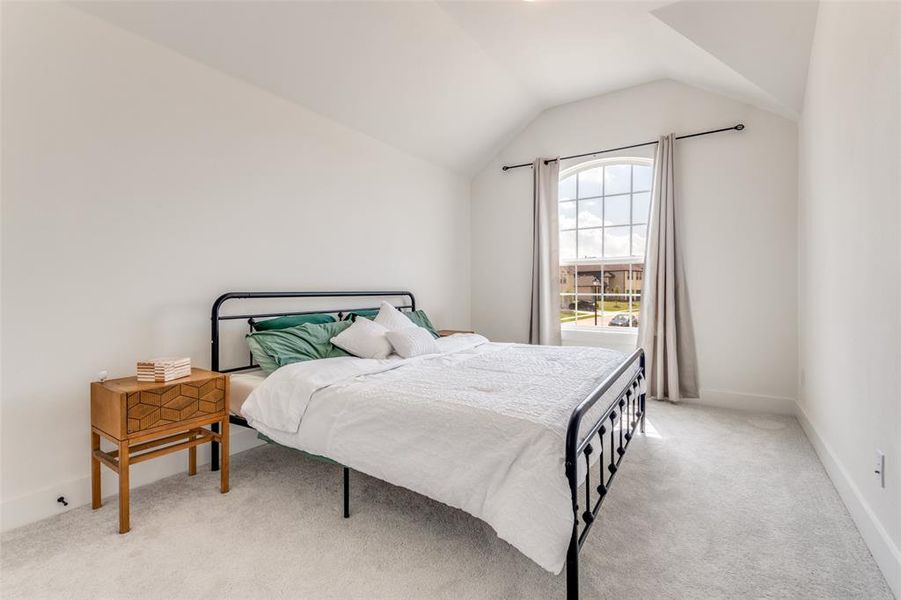 Furnished interior view inside a new home in , Fate (Image 16).