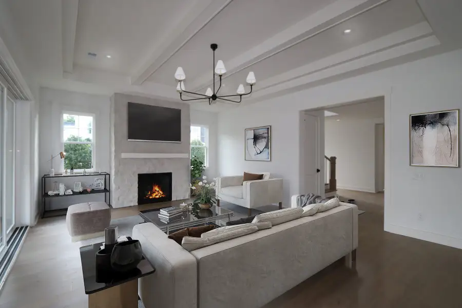Representative furnished interior of a home built from the Laguna Sur by Classica Homes in Enclave at McKee, Charlotte (Image 16).
