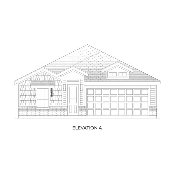 Representative rendering of the exterior for the Kennedy Select F by First Texas Homes (Image 3).