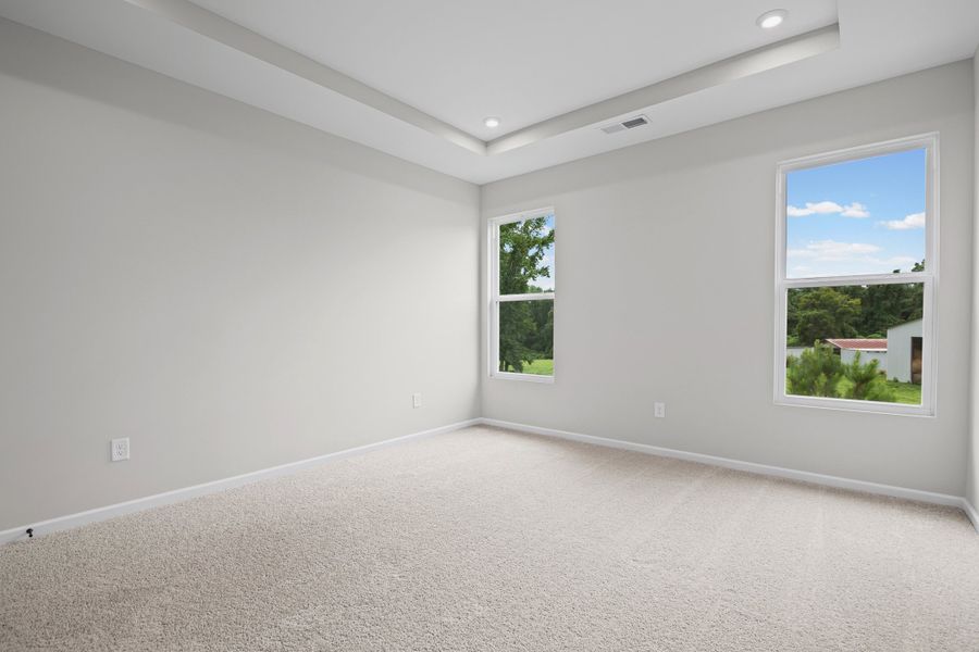 Representative unfurnished interior of a home built from the Edenton by Fischer Homes in Easton Park, Dallas (Image 24).