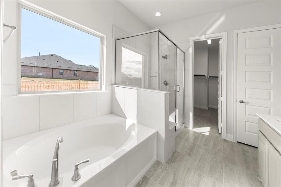 Furnished interior view inside a new home in Brookshire at Legacy Hills, Celina (Image 14).