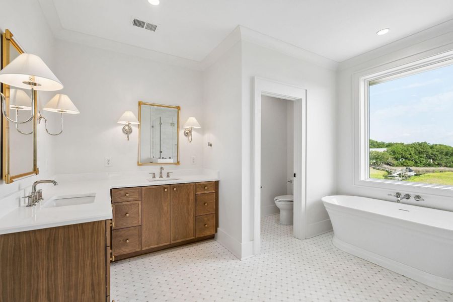 Furnished interior view inside a new home in , Mount Pleasant (Image 7).