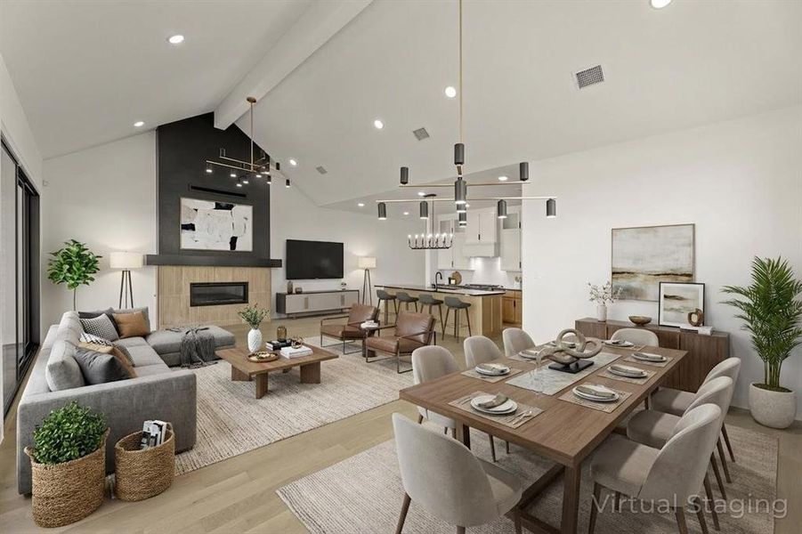 1570 Binkley Ave - Dining & Family Room VS