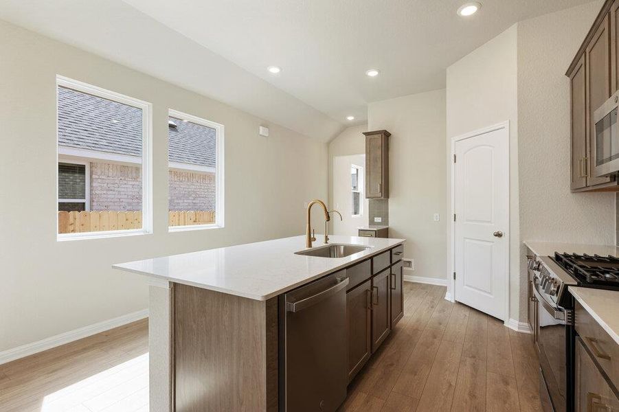 Furnished interior view inside a new home in La Cima, San Marcos (Image 13).