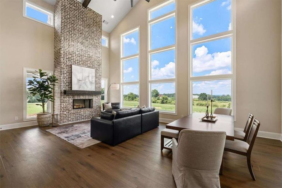 Furnished interior view inside a new home in , Roopville (Image 53).