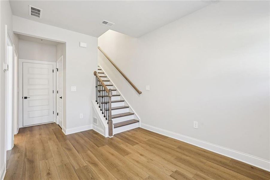 Spacious, unfurnished interior of a new home in Hemingway - Highland Series, Cumming (Image 20). Spacious, unfurnished interior of a new home in Hemingway - Highland Series, Cumming (Image 20).