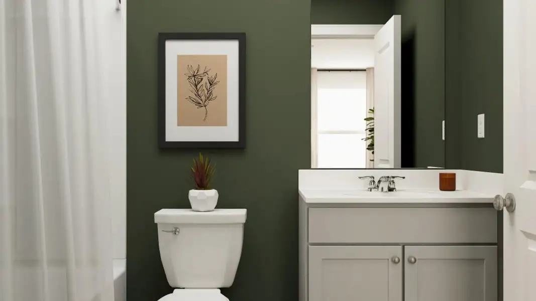 Furnished interior view inside a new home in Millers Pointe, Conyers (Image 6). Furnished interior view inside a new home in Millers Pointe, Conyers (Image 6).