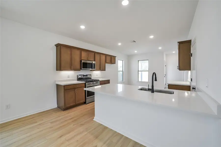 Furnished interior view inside a new home in Mostyn Springs, Magnolia (Image 6). Furnished interior view inside a new home in Mostyn Springs, Magnolia (Image 6).