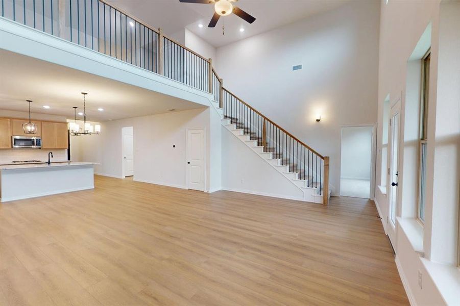 Spacious, unfurnished interior of a new home in Lilybrooke at Legacy Hills, Celina (Image 30). Spacious, unfurnished interior of a new home in Lilybrooke at Legacy Hills, Celina (Image 30).