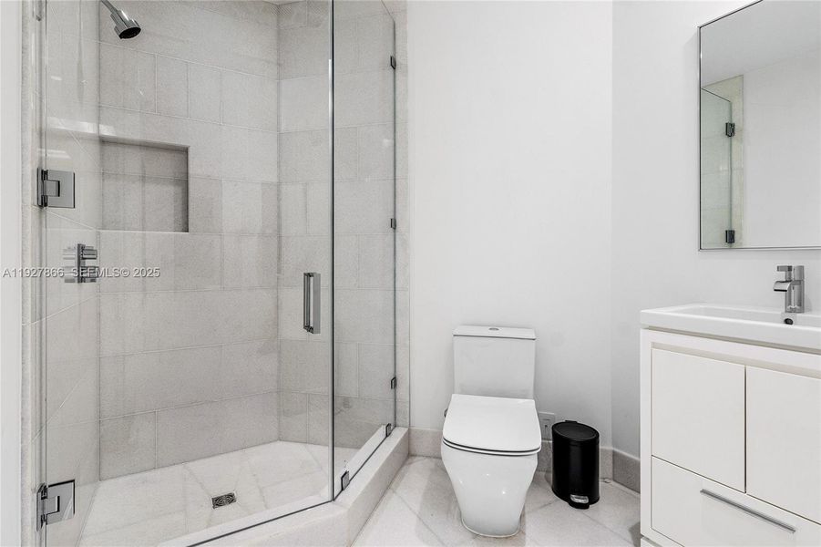 Furnished interior view inside a new home in , Sunny Isles Beach (Image 19). Furnished interior view inside a new home in , Sunny Isles Beach (Image 19).