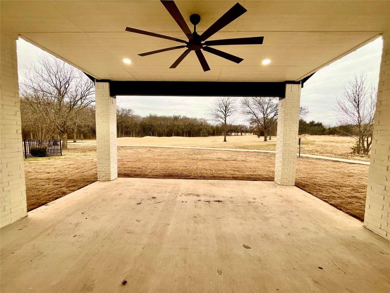 Exterior details and patio area of a home in , Pottsboro (Image 26).
