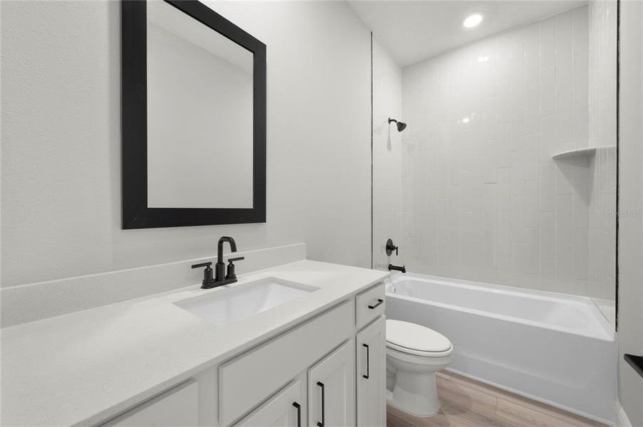 Furnished interior view inside a new home in Gum Lake Preserve, Lake Alfred (Image 5).