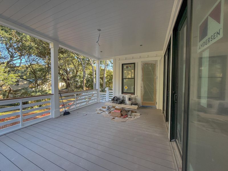 Exterior details and patio area of a home in , Isle Of Palms (Image 10).