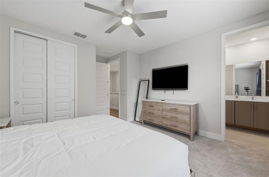 Furnished interior view inside a new home in , Kissimmee (Image 10). Furnished interior view inside a new home in , Kissimmee (Image 10).