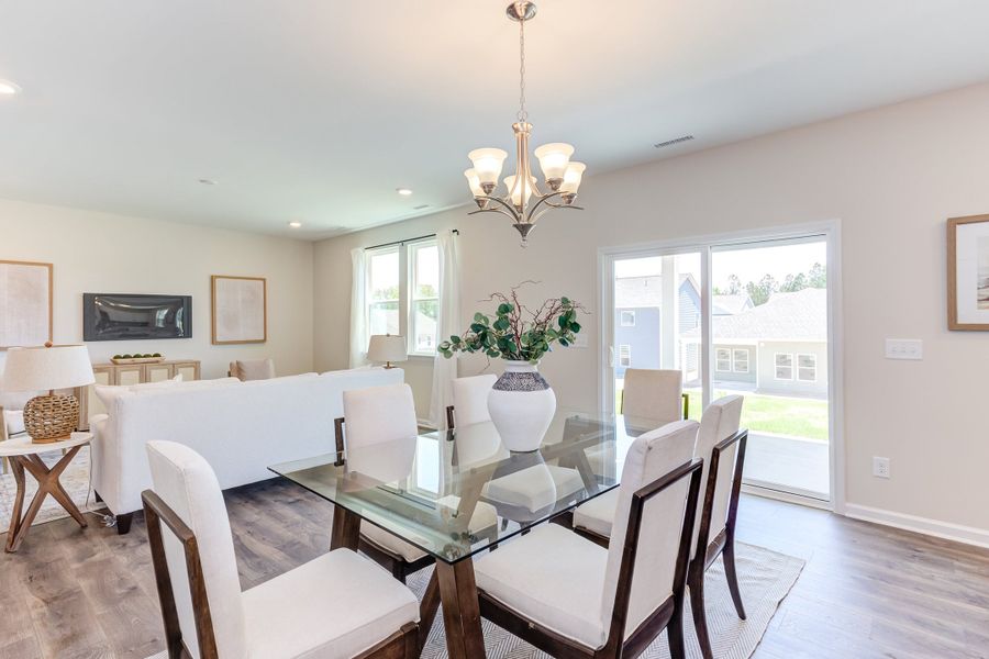 Representative furnished interior of a home built from the The Poppy by Chesapeake Homes in The Willows, Loris (Image 18).
