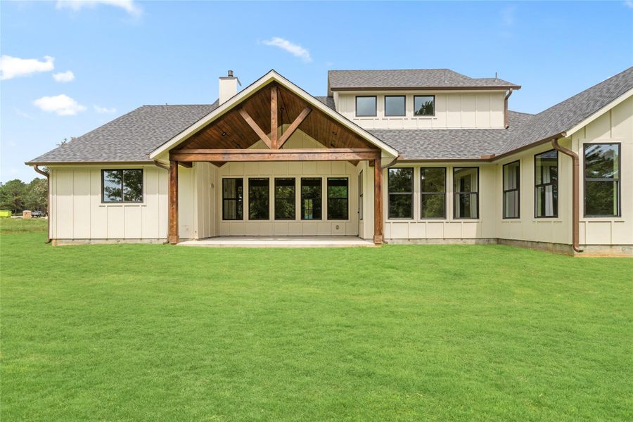 Exterior details and patio area of a home in , Montgomery (Image 30). Exterior details and patio area of a home in , Montgomery (Image 30).