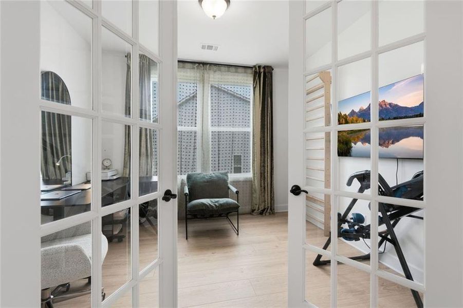 Furnished interior view inside a new home in , Hoschton (Image 49).