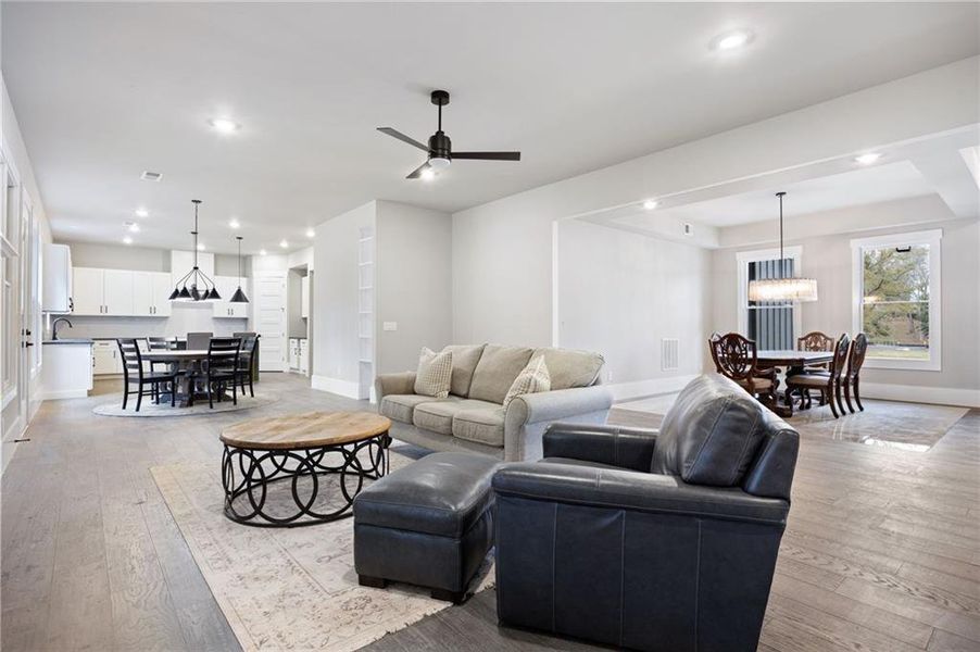 Furnished interior view inside a new home in , Canton (Image 41). Furnished interior view inside a new home in , Canton (Image 41).