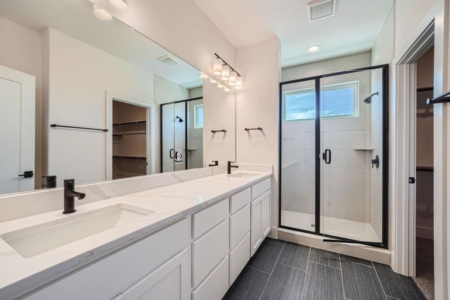 Furnished interior view inside a new home in Chester Ranch Place, Round Rock (Image 6).