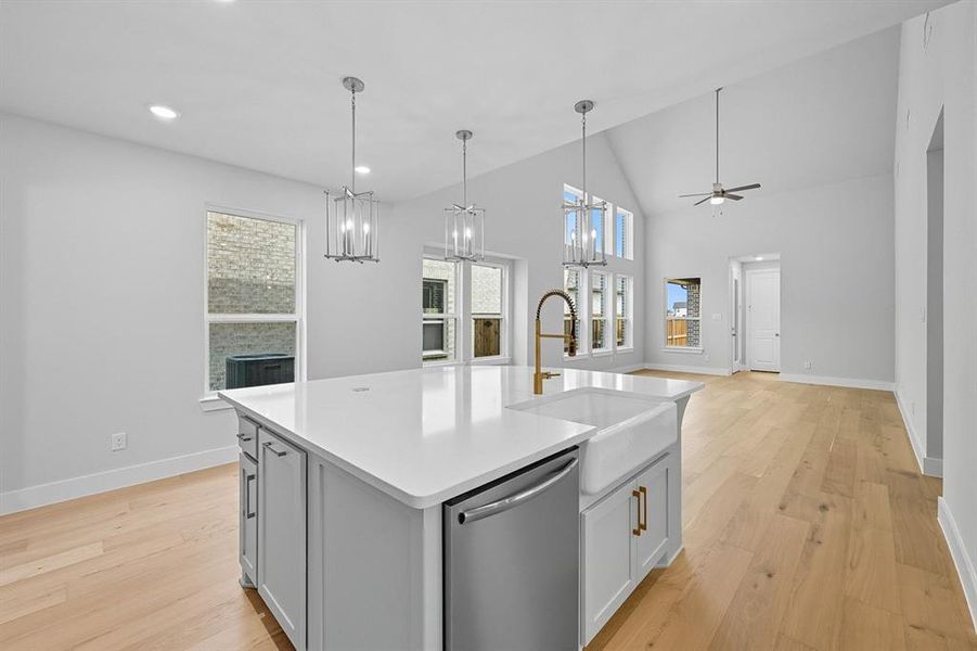 Furnished interior view inside a new home in Mosaic: 40ft. lots, Celina (Image 10). Furnished interior view inside a new home in Mosaic: 40ft. lots, Celina (Image 10).