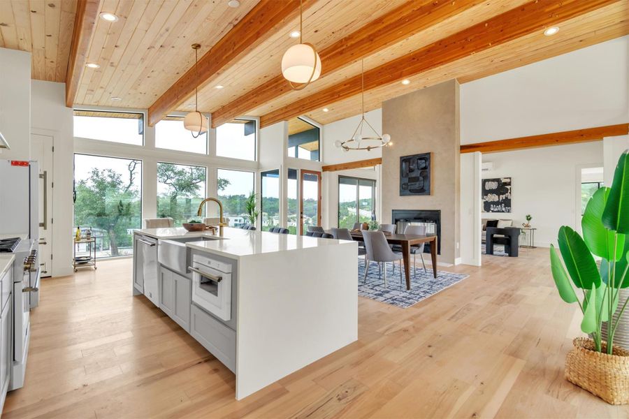 Furnished interior view inside a new home in , Lago Vista (Image 10). Furnished interior view inside a new home in , Lago Vista (Image 10).