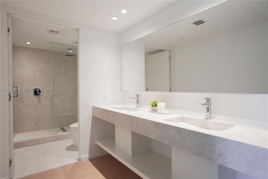 Furnished interior view inside a new home in , Bal Harbour (Image 8). Furnished interior view inside a new home in , Bal Harbour (Image 8).