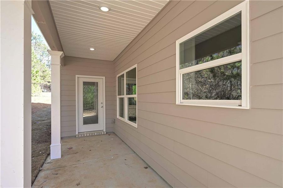 Exterior details and patio area of a home in , Douglasville (Image 23).