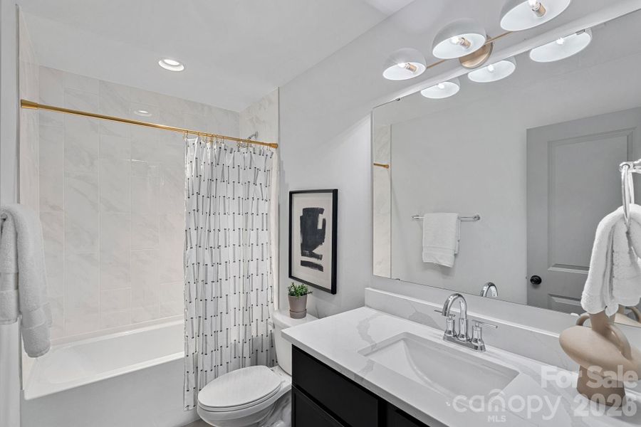 Furnished interior view inside a new home in , Charlotte (Image 10). Furnished interior view inside a new home in , Charlotte (Image 10).