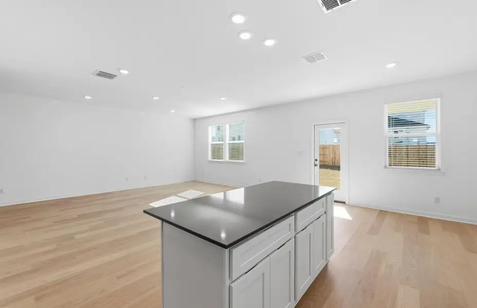 Furnished interior view inside a new home in Cameron Place, Manor (Image 3).