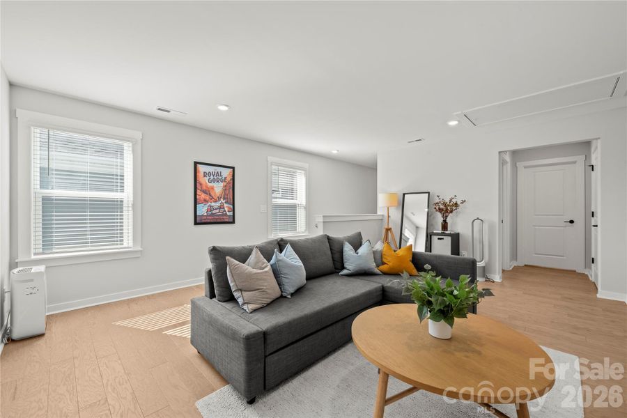 Furnished interior view inside a new home in , Charlotte (Image 28). Furnished interior view inside a new home in , Charlotte (Image 28).