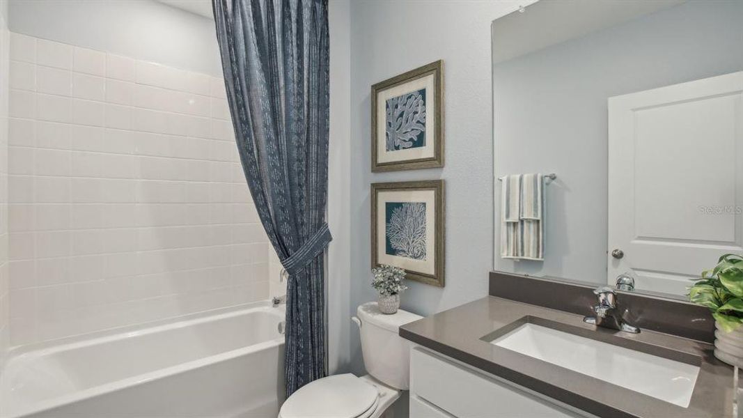 Furnished interior view inside a new home in Angeline, Land O' Lakes (Image 5).