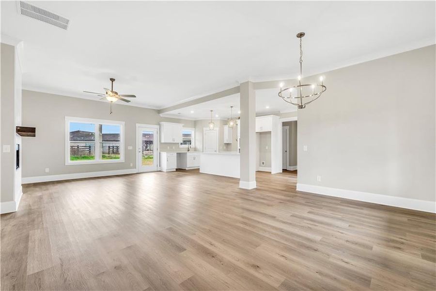 Spacious, unfurnished interior of a new home in , McDonough (Image 33).