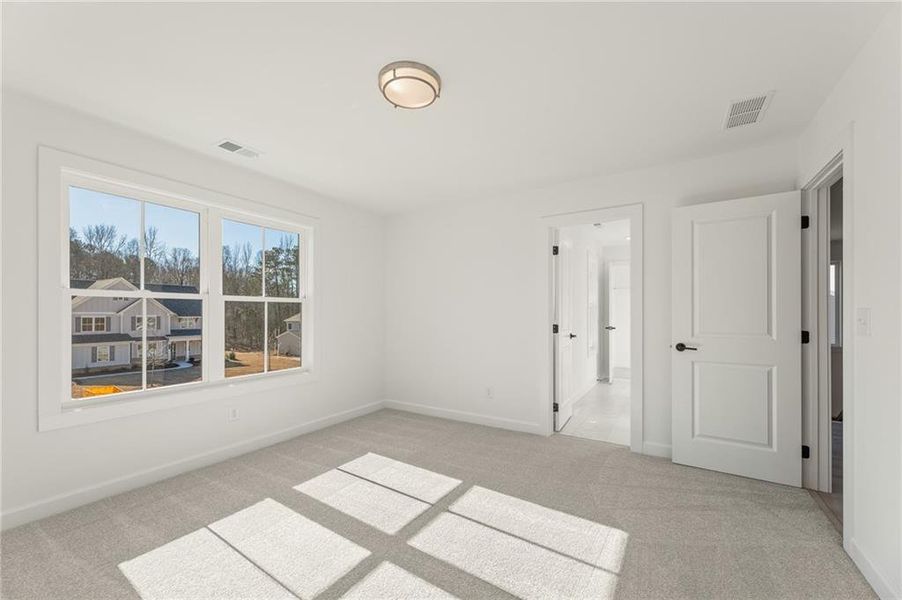 Spacious, unfurnished interior of a new home in Autumn Brook, Canton (Image 23).