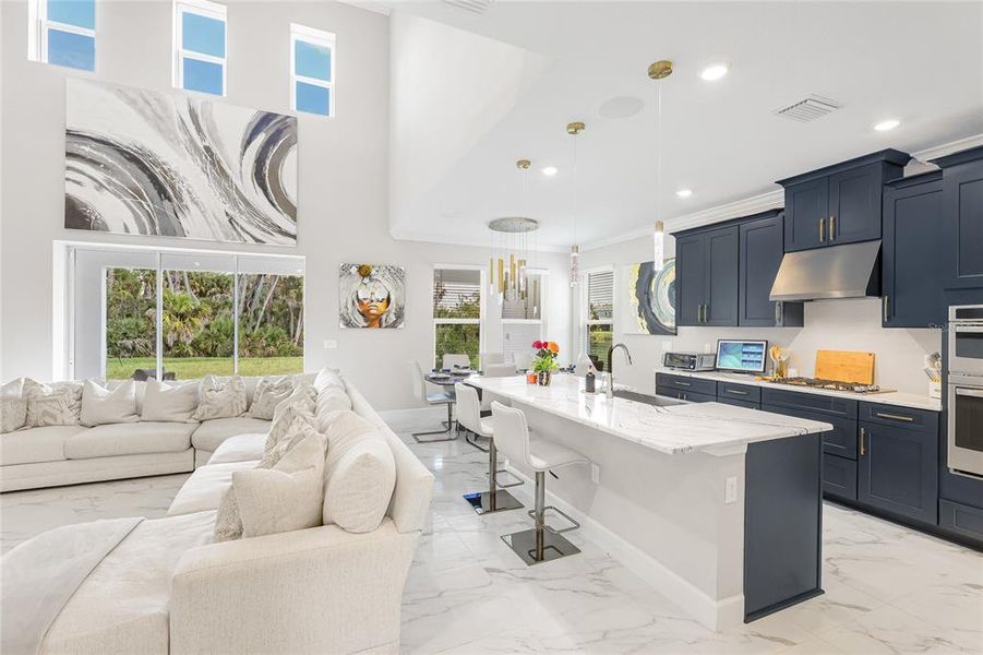 Furnished interior view inside a new home in , Sarasota (Image 33). Furnished interior view inside a new home in , Sarasota (Image 33).