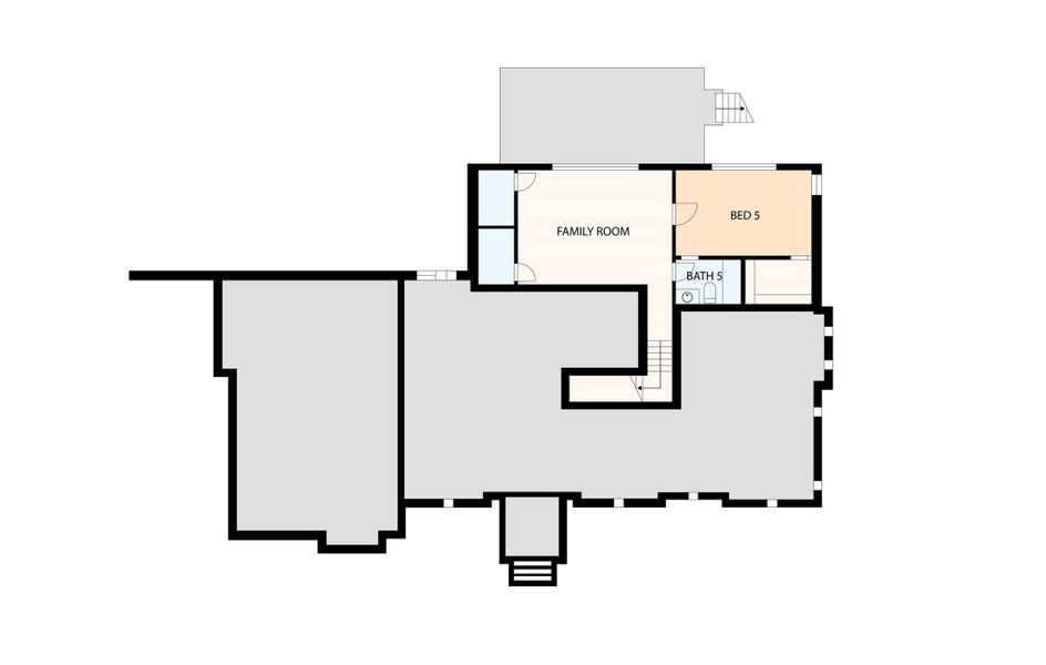 2D floor plan layout of this home in , Waxhaw, NC (Image 4).