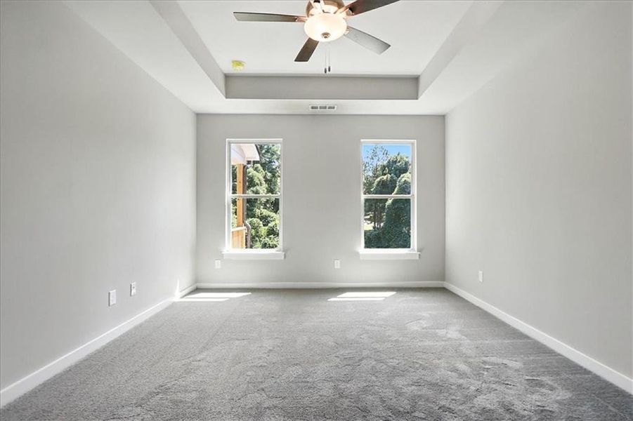 Spacious, unfurnished interior of a new home in Traditions of Braselton, Jefferson (Image 36).