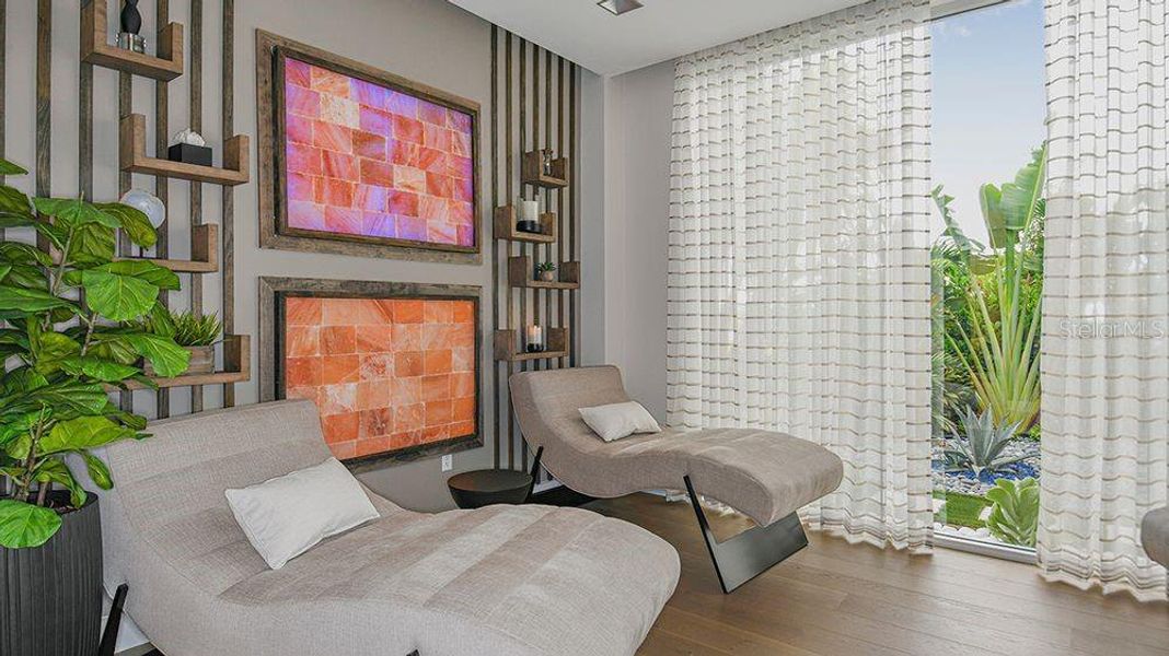 Furnished interior view inside a new home in Esplanade at Azario Lakewood Ranch, Bradenton (Image 19).