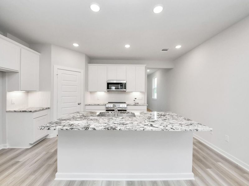 Furnished interior view inside a new home in Liberty Estates, Cleveland (Image 11).