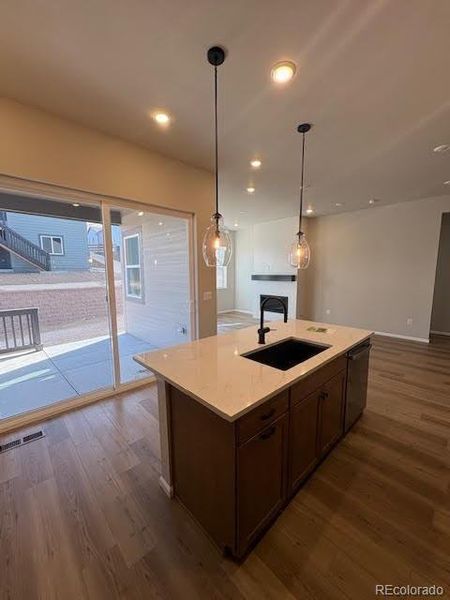 Furnished interior view inside a new home in , Golden (Image 4).