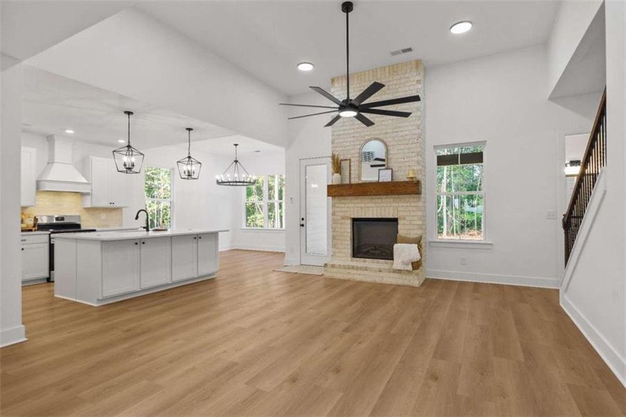 Spacious, unfurnished interior of a new home in , Jenkinsburg (Image 48).