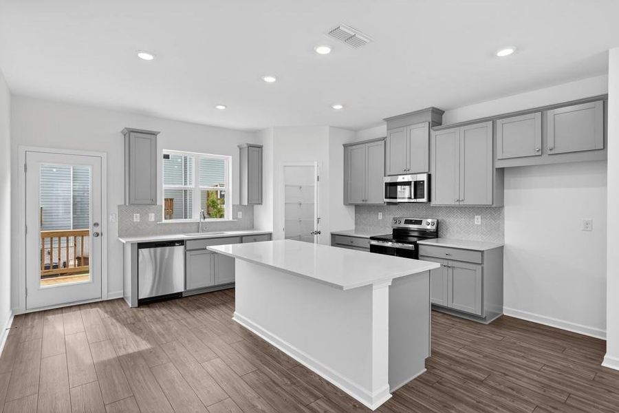 Furnished interior view inside a new home in Somerset at Veterans Memorial, Mableton (Image 10). Furnished interior view inside a new home in Somerset at Veterans Memorial, Mableton (Image 10).