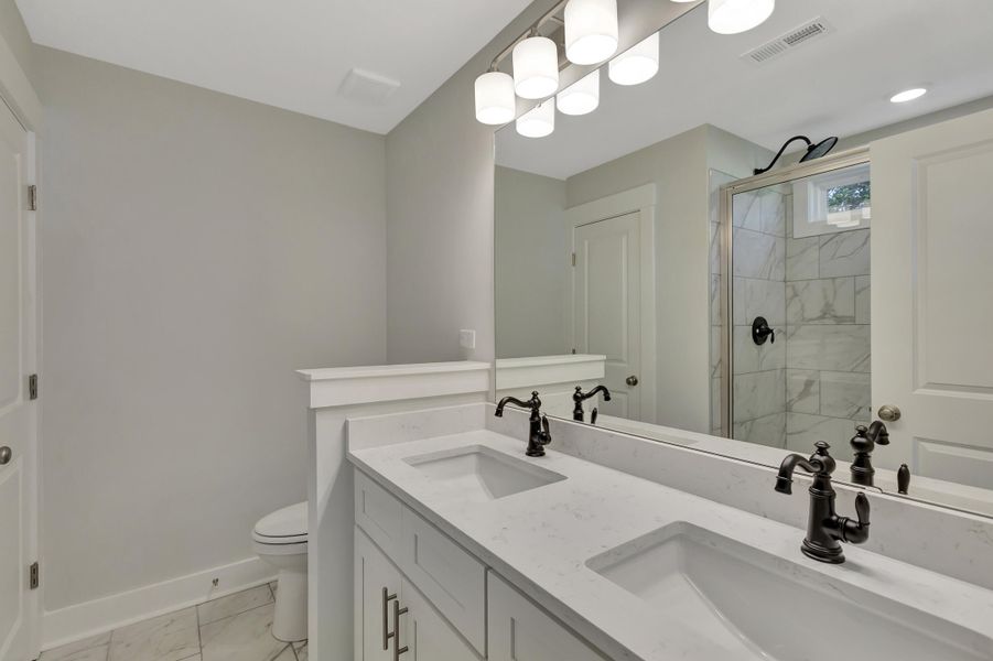 Furnished interior view inside a new home in , Awendaw (Image 7). Furnished interior view inside a new home in , Awendaw (Image 7).