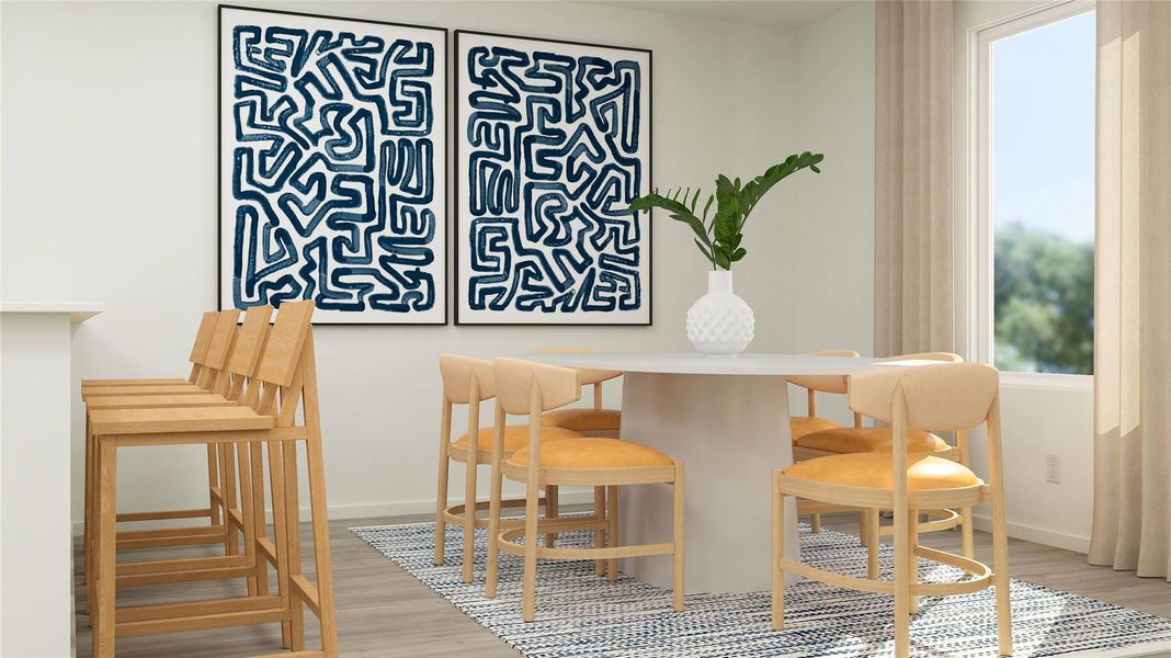 Furnished interior view inside a new home in Summerside, Lockhart (Image 11).