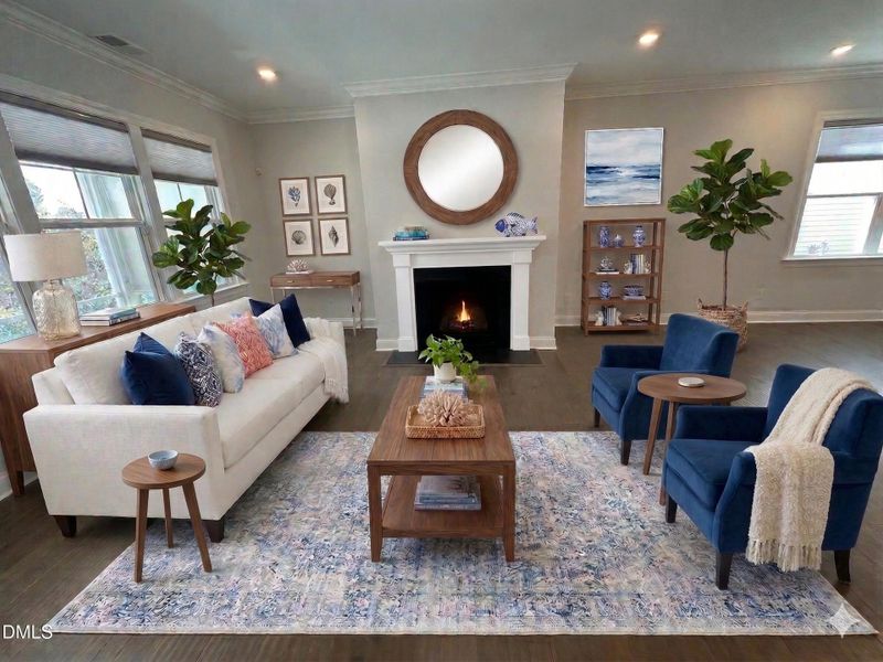 Living Area - Virtually Staged