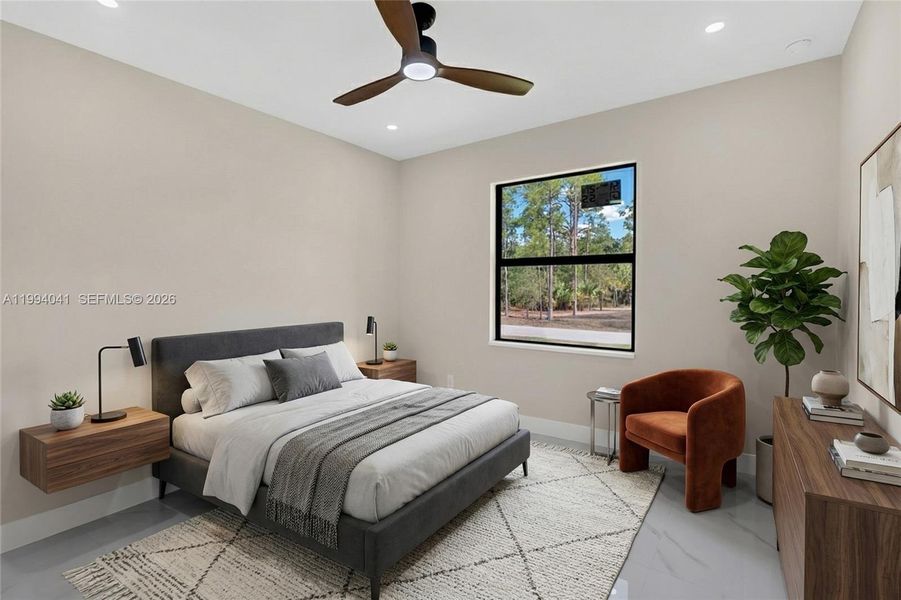 Furnished interior view inside a new home in , Lehigh Acres (Image 12).
