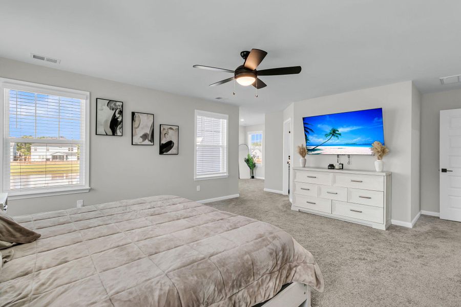 Furnished interior view inside a new home in , Summerville (Image 9).