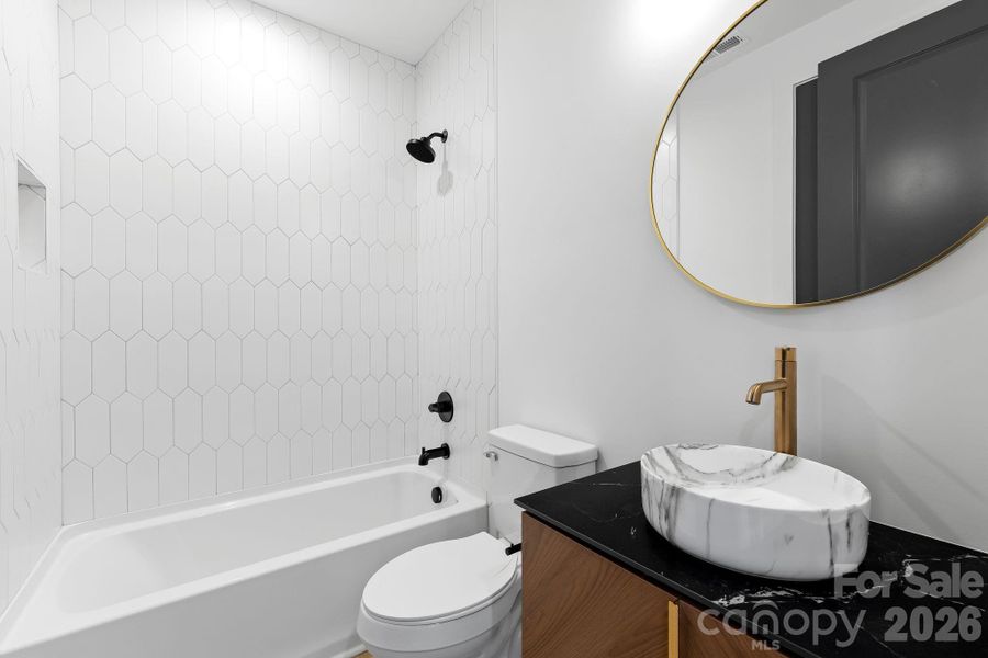 Furnished interior view inside a new home in , Charlotte (Image 5).