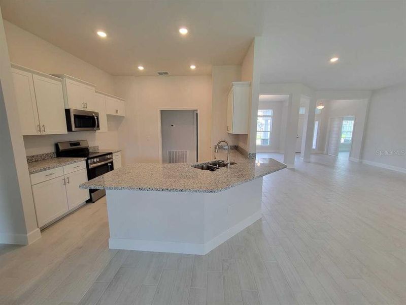 Furnished interior view inside a new home in Brookhaven, Ocala (Image 5). Furnished interior view inside a new home in Brookhaven, Ocala (Image 5).