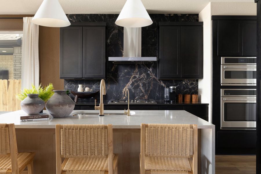 Furnished interior view inside a new home in Heritage, Dripping Springs (Image 19).